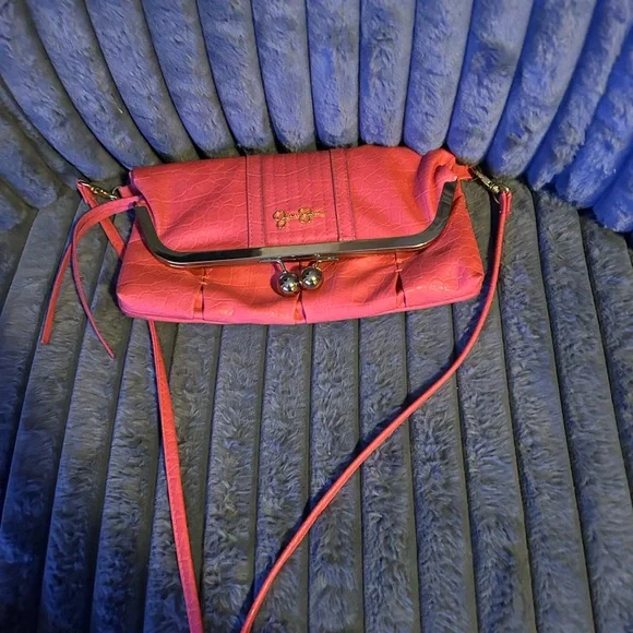 Pink Jessica Simpson Clutch Crossbody Bag - Picture 2 of 5